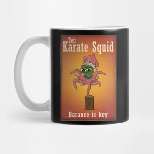 Teh Karate Squid Mug